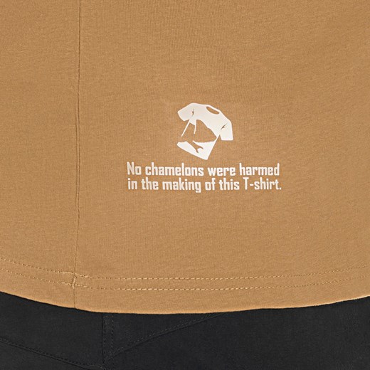 Koszulka T-shirt Helikon "Kameleon w klatce piersiowej" Coyote (TS-CIT-CO-11) H M Militaria.pl