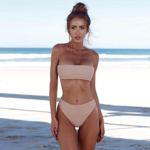 Strój kąpielowy SANDRA bikini bez ramiączek kolory Miandmolly S MIANDMOLLY
