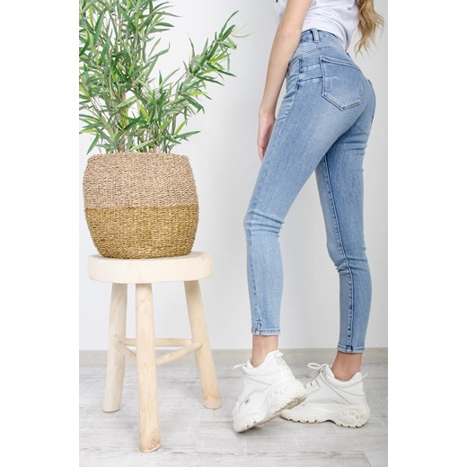 JASNE SPODNIE JEANSOWE TYPU PUSH UP Olika S olika.com.pl