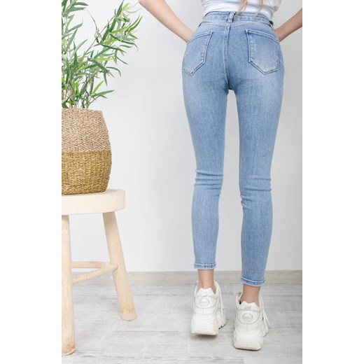 JASNE SPODNIE JEANSOWE TYPU PUSH UP Olika L olika.com.pl