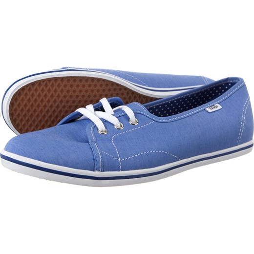 Balerinki Vans Leah 7QY eastend niebieski Balerinki