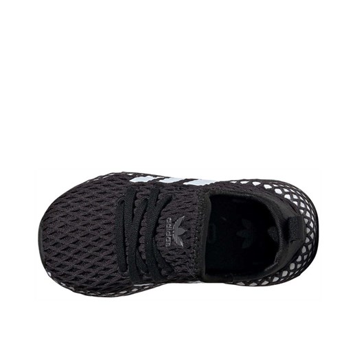 Czarne buty sportowe dziecięce Adidas na jesień 