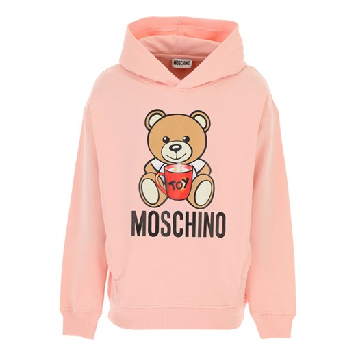 Moschino Bluzy Dziecięce dla Dziewczynek, różowy, Bawełna, 2019, 10Y 12Y 14Y 8Y Moschino 10Y RAFFAELLO NETWORK