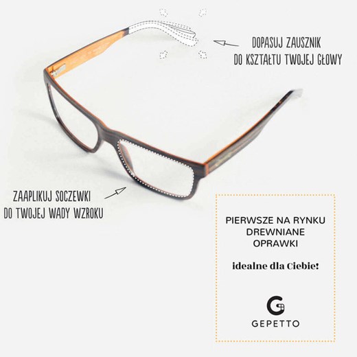 CLETO • OAK • Okulary do pracy przy komputerze Gepetto Gepetto PL