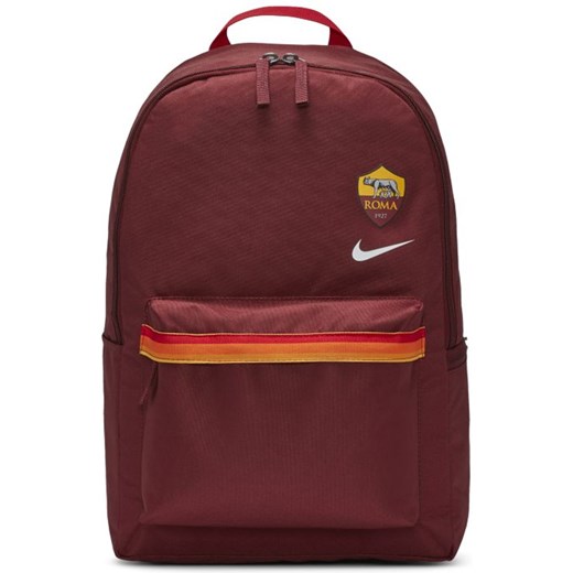 Plecak piłkarski A.S. Roma Stadium - Czerwony Nike ONE SIZE Nike poland