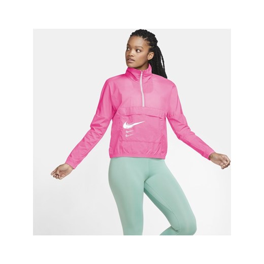 Damska kurtka do biegania Nike Swoosh Run - Różowy Nike L Nike poland