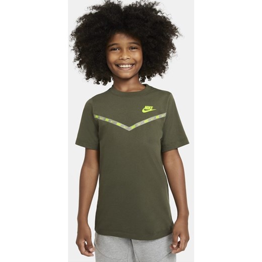 T-shirt dla dużych dzieci (chłopców) Nike Sportswear - Zieleń Nike L Nike poland