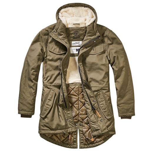 Kurtka BRANDIT Marsh Lake Parka Olive (9442.1) Brandit M ZBROJOWNIA