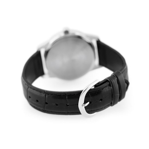 ZEGAREK MĘSKI CASIO MTP-V001L-1BUDF (zd080d) - Czarny || Srebrny Casio TAYMA