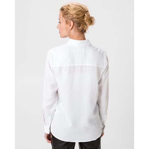 Koszula damska Calvin Klein z kołnierzykiem z lyocellu z długim rękawem 