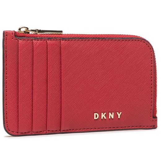Etui na karty kredytowe DKNY - Gifting Ew Zip Card R03Z1H42 Bright Red 620 eobuwie.pl