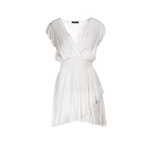 Biała Sukienka Elimellia Renee S/M promocja Renee odzież