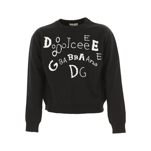 Sweter dziewczęcy Dolce & Gabbana 