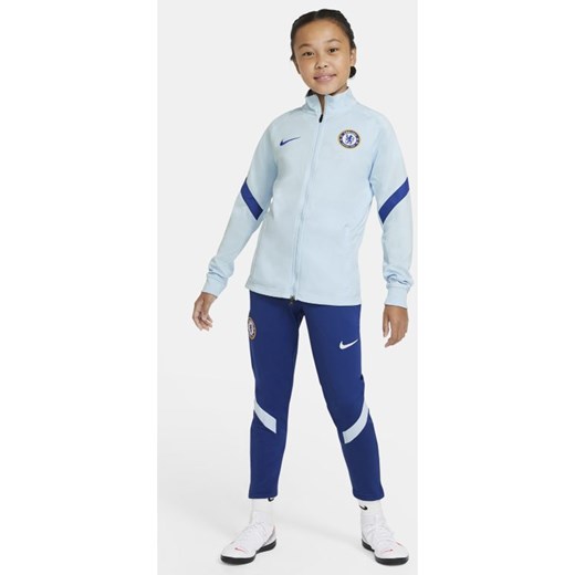Dres piłkarski dla dużych dzieci Chelsea FC Strike - Niebieski Nike XL Nike poland