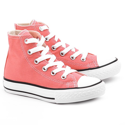 Chuck Taylor All Star - Koralowe Canvasowe Trampki Dziecięce - 342365F mivo-kids rozowy dziecięce