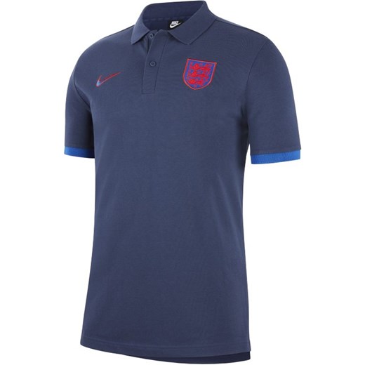 Męska koszulka polo England - Niebieski Nike M Nike poland