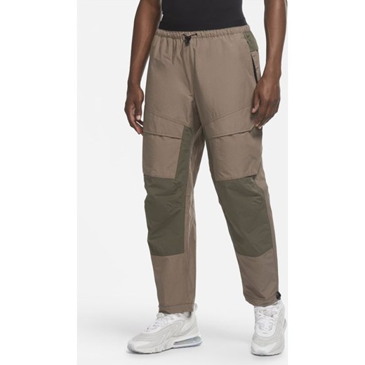 Męskie spodnie z tkaniny Nike Sportswear Tech Pack - Zieleń Nike XL Nike poland