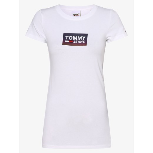 Bluzka damska Tommy Jeans z krótkim rękawem z napisem 