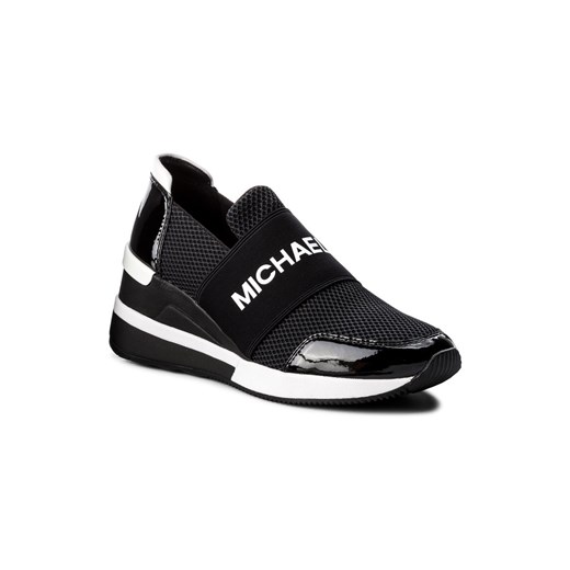Skórzane sneakersy na koturnie Felix - Michael Kors 43T8FXFS3D 001 8,5 promocja StepTop Polska