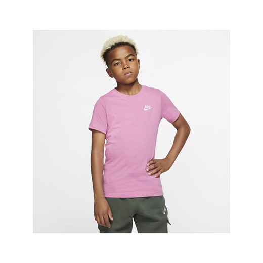 T-shirt dla dużych dzieci Nike Sportswear - Różowy Nike XL Nike poland