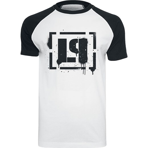 Linkin Park - LP Logo - T-Shirt - biały czarny S EMP