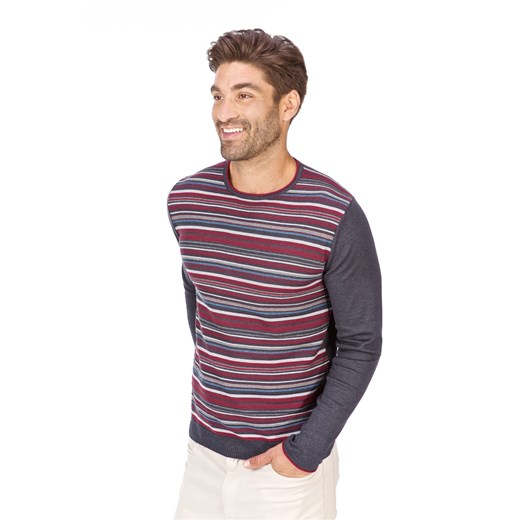 Sweter męski Lanieri Fashion w paski 