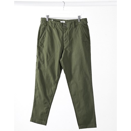 Jack & Jones Intelligence – Spodnie typu marchewki w kolorze khaki-Zielony Jack & Jones W30 L34 Asos Poland