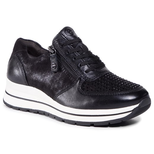 Sneakersy TAMARIS - 1-23740-25 Black Comb 098 41 eobuwie.pl