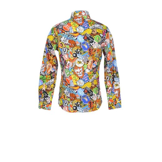 Moschino Couture Koszula Mężczyzna - CAMICIA - Wielokolorowy Moschino Couture 42 Italian Collection