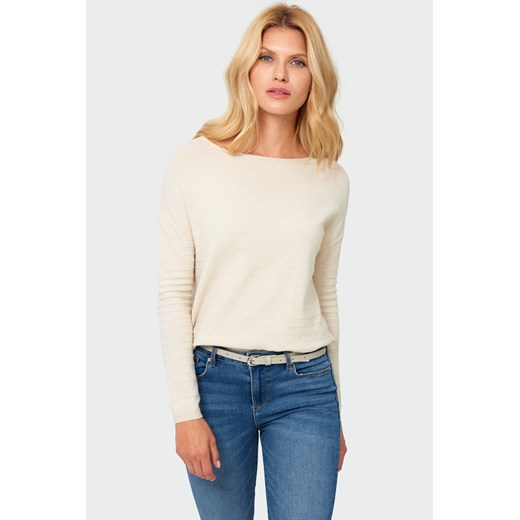 Sweter o luźnym kroju z troczkiem na dole Greenpoint 40 Greenpoint.pl