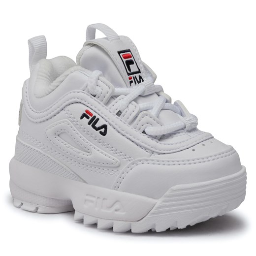 Buty sportowe dziecięce sznurowane białe 