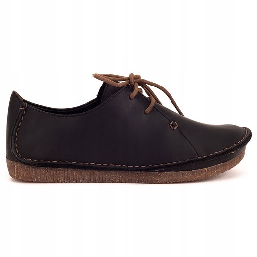 Skórzane Półbuty Clarks Janey Mae 261114284 Clarks 41 SMA Clarks