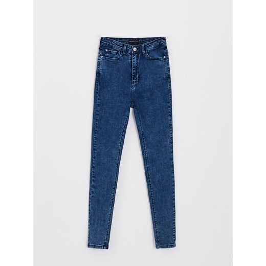 Jeansy damskie Cropp