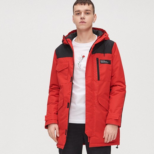 Cropp - Płaszcz z kapturem - Cropp XL Cropp