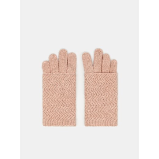 Sinsay - Ciepłe rękawiczki - Różowy Sinsay Jeden rozmiar Sinsay