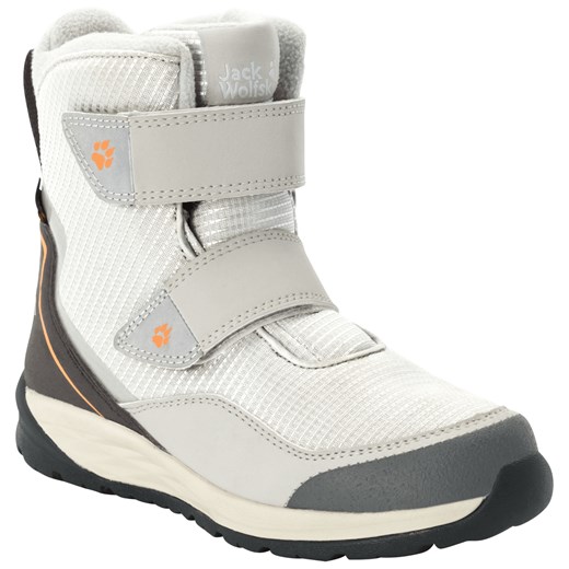 Buty zimowe dla dzieci POLAR BEAR TEXAPORE HIGH VC K light grey / off white Jack Wolfskin 30 Jack Wolfskin