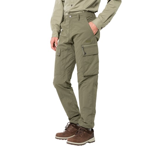 Spodnie męskie Autoryzowany Sklep Jack Wolfskin zielone 