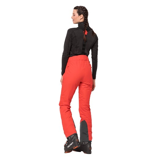 Spodnie narciarskie damskie BIG WHITE PANTS W orange coral Jack Wolfskin 36 okazja Jack Wolfskin