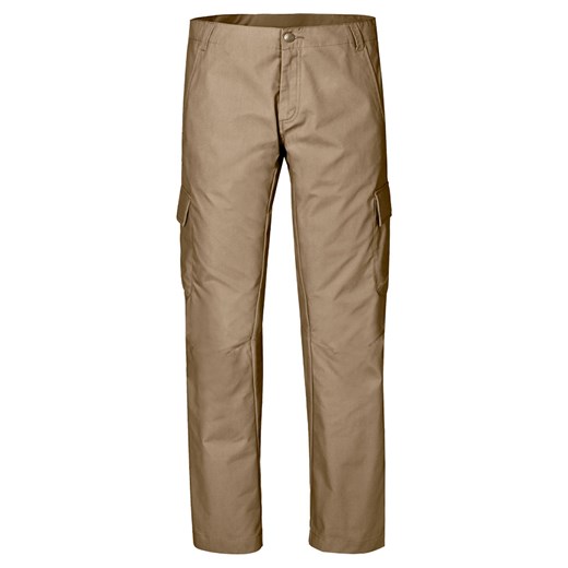 Spodnie męskie Autoryzowany Sklep Jack Wolfskin casual beżowe z tkaniny 