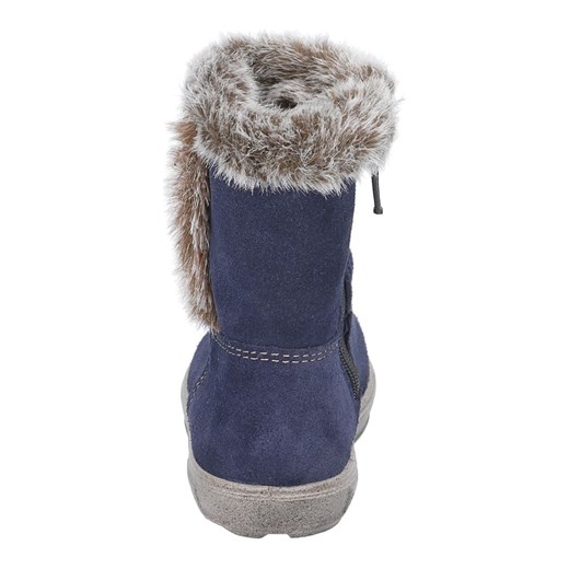 Buty zimowe dziecięce niebieskie Pepino kozaki 
