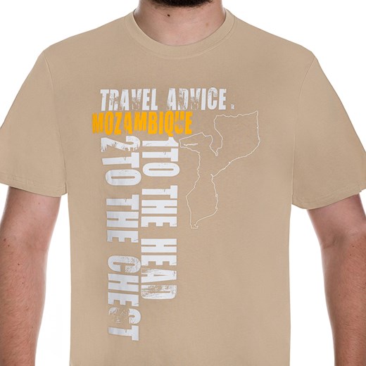 Koszulka T-shirt Helikon "Travel Advice: Mozambique" Khaki (TS-TAM-CO-13) H M Militaria.pl