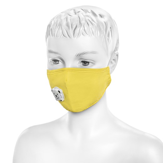 Maska antysmogowa Med Patent dziecięca basic junior Yellow Med Patent  Militaria.pl