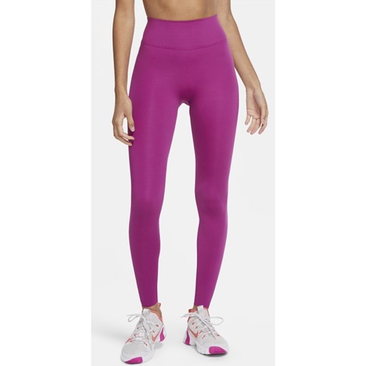 Spodnie damskie fioletowe Nike 