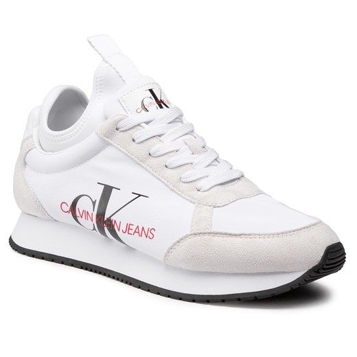 Sneakersy CALVIN KLEIN JEANS - Jongi B4S0737 White 46 eobuwie.pl