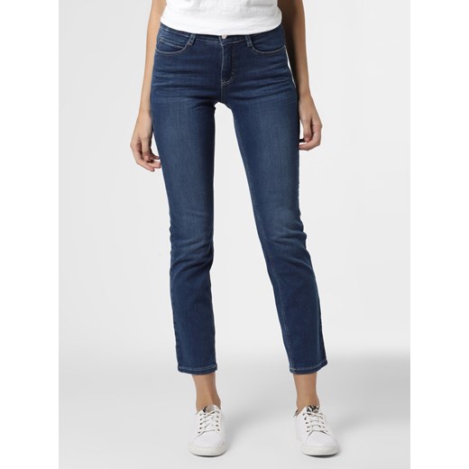 MAC Jeansy Kobiety Bawełna medium stone jednolity ze sklepu vangraaf w kategorii Jeansy damskie - zdjęcie 93744871