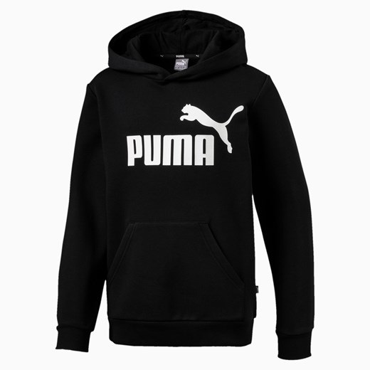 PUMA Chłopięca Bluza Z Kapturem Essentials Czarny, rozmiar 92, Odzież Puma 152 wyprzedaż PUMA EU