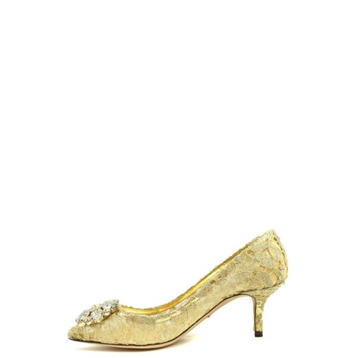 Dolce & Gabbana Kobieta Pumps Shoes - 8056305992658 - Złoty Dolce & Gabbana 36.5 Italian Collection