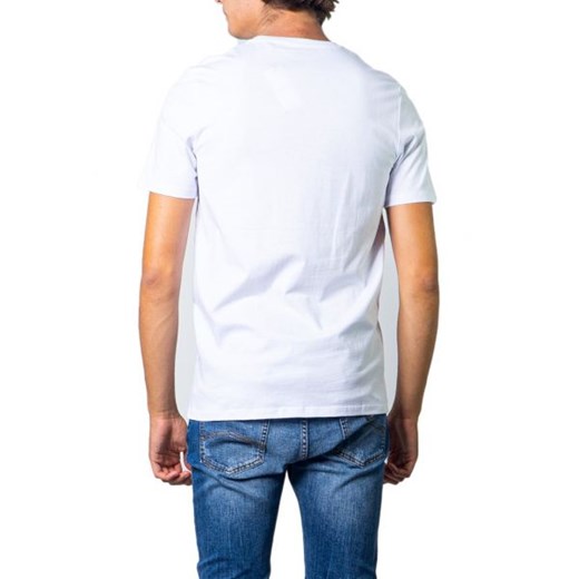 Jack Jones T-shirt Mężczyzna - Denim Logo Tee Ss O-neck Noos - Biały Jack Jones XXL Italian Collection Worldwide