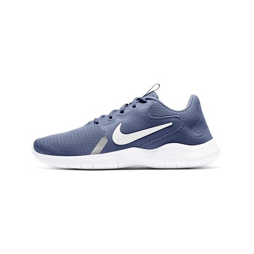 Buty sportowe damskie Nike do biegania flex niebieskie na wiosnę 