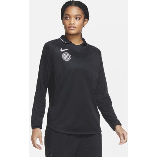 Bluzka damska Nike z długim rękawem sportowa 
